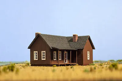 Z Scale Laser Cut Building KIT Section House 2  Homestead  • $19.95