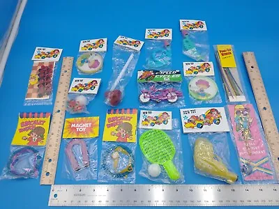 Lot Of 15 Vintage/Retro Sealed 70's/80's Dime Store Toys NOS Hong Kong#Z746 • $17.50