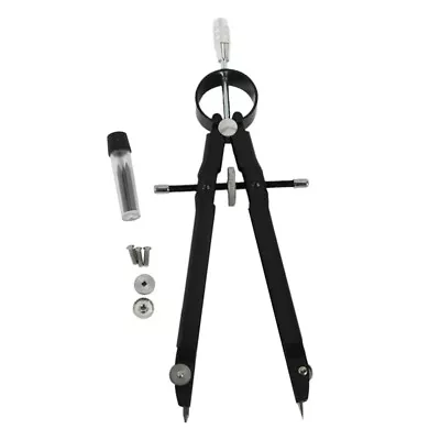 2X(Professional Compass Compass Geometry Set With Lock Math And Precision Comp • £8.66
