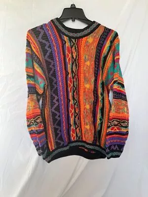 Vintage Tundra Canada Coogi Style Multicolor Sweater • $140