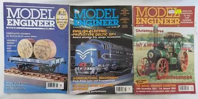 Model Engineer Magazine - 3 Issues 1996   2000 • $14.15