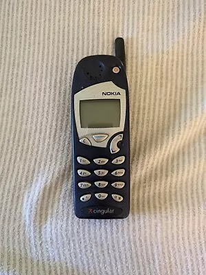 Nokia 5165 Blue Cingular Cell Phone 1990’s 2000’s Vintage Tech UNTESTED 90s • $11