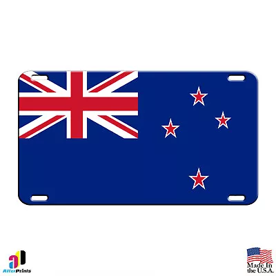 New Zealand Country Flag License Plate Tag Home Wall Decor Aluminum Metal Sign • $9.95