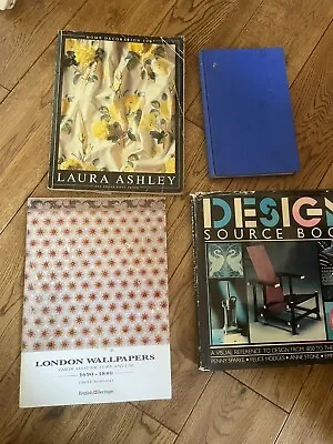 4 Design/Decorating/Laura Ashley ‘87 Books Interior Design  • £2.50