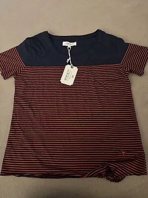 Ladies Quba And Co Nautical T Shirt Size 14 Bnwt • £7