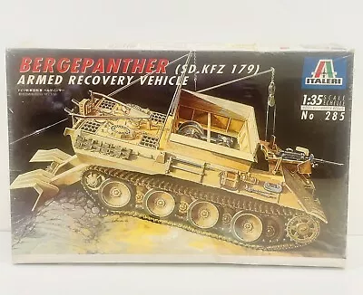 Italeri Bergepanther Sd.kfz 179 Armed Recovery Vehicle 1:35 Model Kit 285 Sealed • $24.95