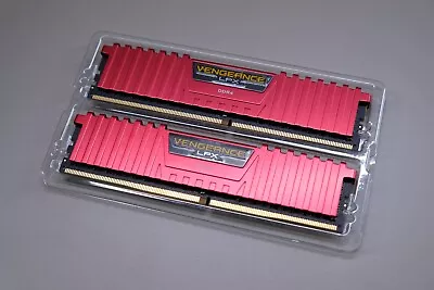 Corsair Vengeance DDR4-3000 16gb (2x8gb) CL15 (Red) • £30