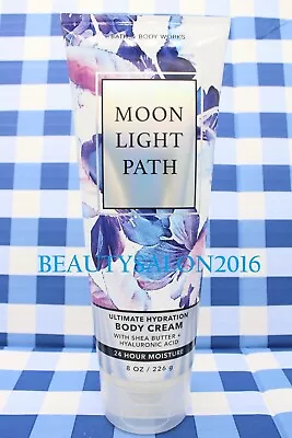 Bath And Body Works MOONLIGHT PATH Ultimate Hydration Body Cream 8 OZ • $16.95