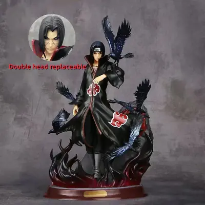 Naruto Madara Figure 32CM Uchiha Rfeplaceable Uchiha Itachi Head PVC Action Anim • $38.08