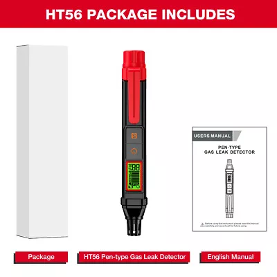 HABOTEST HT56 HT56PRO Gas Leak Detector Tester Propane Methane Natural Gas • $15.99