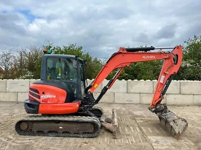 Kubota KX057-4 ( 5.5T Mini Excavator) • £22750