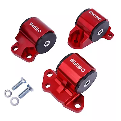 For Billet Aluminum 2 Bolt Engine Mount Kit Eg Eh/dc D15/d16 B16/b18 Swap Motor • $59.98