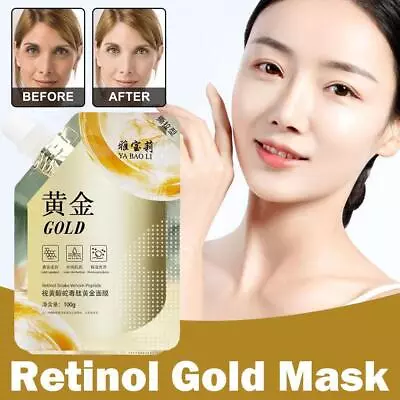 $6.08 • Buy 100g Gold Mask Peptide Gold Mask Rejuvenating Peel Off Mask NEW V9