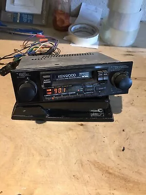 Vintage Kenwood KRC3002 KRC-3002 AM/FM Cassette Receiver Car Audio Stereo • $179