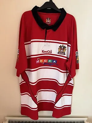 £8.99 • Buy NWT Wigan Warriors Rugby League RL Shirt XXXXXL 5XL KooGa