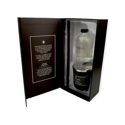 £15.50 • Buy Pecksniffs Collection NO6 DIFFUSER Leather & OakMoss+ 100g Candle