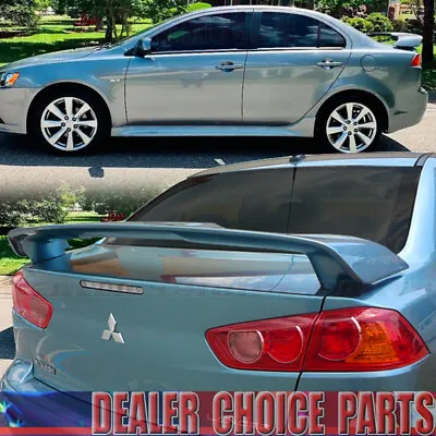 $85.50 • Buy 2008-14 2015 2016 2017 Mitsubishi Lancer OE Factory Style Spoiler Wing UNPAINTED