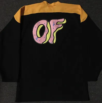 Odd Future Donut Jersey L Golf Wang Tyler The Creator Hip Hop Earl Sweatshirt OF • $79.95