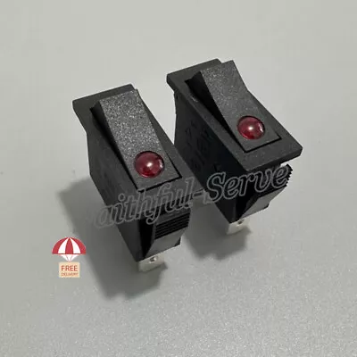 2PCS 3Pin Rocker Switch SOKEN RK1-15 16A 125/250VAC T100/55 2Position Maintained • $15.35