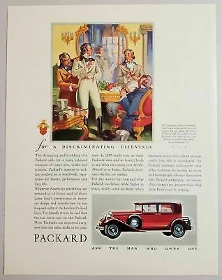 £19.32 • Buy 1931 Print Ad Packard 4-Door Cars For Discriminating Clientele