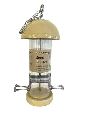 Oakdale Ceramic Seed Bird Feeder • £7.99