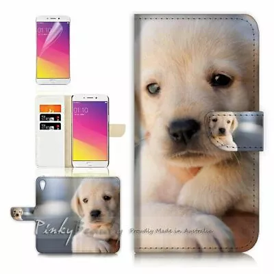 Doggy TPU Phone Wallet Case Cover For New Optus X Start 3 - 21086 • $13.99