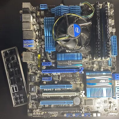 ASUS P8P67 EVO LGA 1155 Intel + I7 CPU And 16 Gigs Of Ram • $50