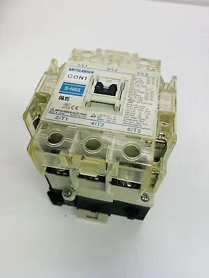 Mitsubishi S-N65 AC Contactor **CLEAN - SHIPS From USA** • $50