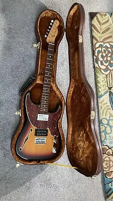 Fender Pawn Shop '72 Semi-Hollow Strat-Style Guitar Made In Japan (MIJ) • $700