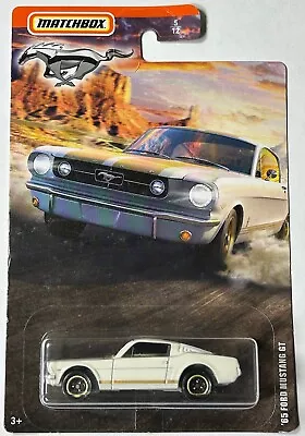 2019 Matchbox Mustang ‘65 Ford Mustang GT White  • $2.99