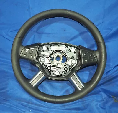 2006-2011 Mercedes W164 X164 W251 Steering Wheel Black Leather W/Warranty * • $69.95