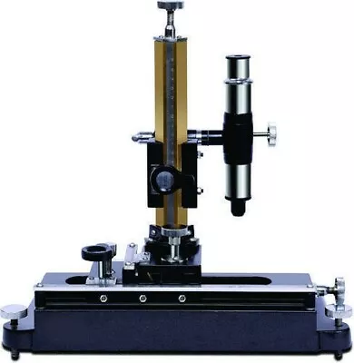 Travelling Microscope 2 Motion Laboratory 150x Objective Educational Metal Bed  • $286.25