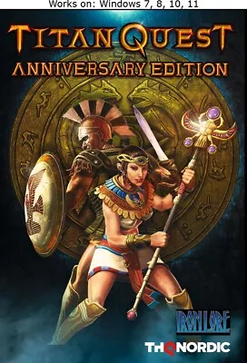 Titan Quest Anniversary Edition PC Game Windows 7 8 10 11 • $35