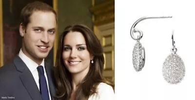 Links Of London Hope Egg Earrings As Seen On Royal • £650