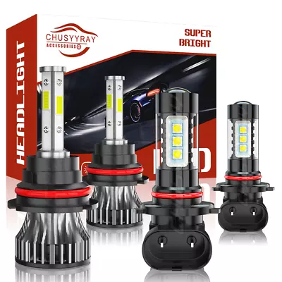 For Mercury Mountaineer 2002 2003 2004 2005 2006 LED Headlight + Fog Light Bulbs • $25.99