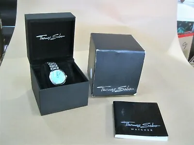 Thomas Sabo Wa0317 Women's Glam & Soul Divine Turquoise Dial (box/papers) • $240