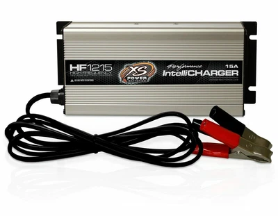 $249.99 • Buy XS Power 12V 15 Amp High Frequency IntelliCharger AGM Battery Charger HF1215
