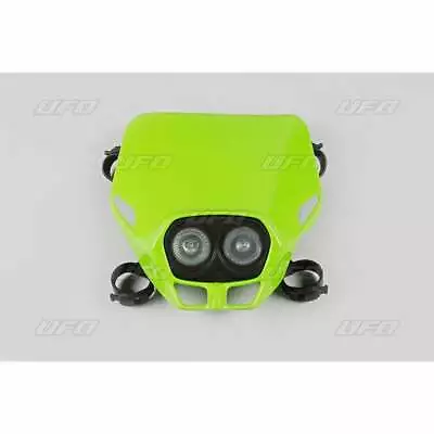 UFO Fire-Fly Twin Motor Bike Motorcycle Headlight (12V/35W) - Green • $110.81