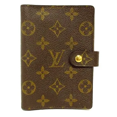 Auth LOUIS VUITTON Agenda PM R20005 Monogram CA0042 Agenda Monogram Canvas • £132.04