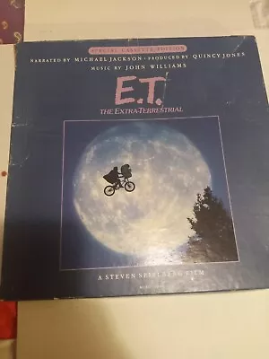 Michael Jackson 1982 ET Movie Special Cassette Edition & Book VINTAGE No Poster • $19.99