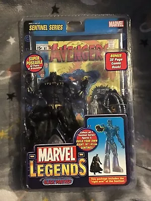 Marvel Legends Black Panther Sentinel Wave 2005 Toy Biz  Rare New Sealed • £40