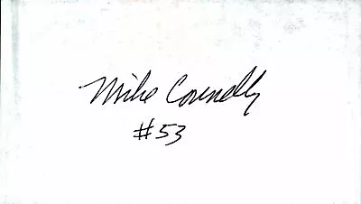 Mike Connelly Signed Autographed Auto 3.5 X 2 Cut • $8