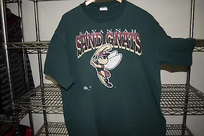 Savannah Sand Gnats Vtg 1997 DEFUNCT Minor League Baseball MILB T Shirt XXL 2X • $27