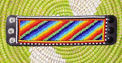 African Maasai Leather Bracelet Ethnic Boho Tribal Masai Massai Jblm33 • $17.97