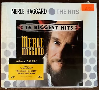 Merle Haggard The Greatest Hits 16 Biggest Hits CD NEW SEALED 12 #1 Hits  1998 • $10.99