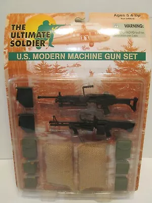 Ultimate Soldier US Modern Machine Gun Set - M249 M60E3 - New In Package  • $22.50