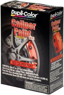 Dupli-Color BCP400 Red Brake Caliper Kit (1 Kit Will Clean & Paint 4 Calipers) • $33.14
