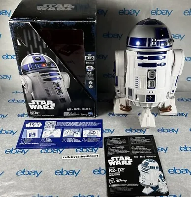 2016 Star Wars Smart R2-D2 Intelligent Droid Interactive RC Bluetooth Robot • $99.99