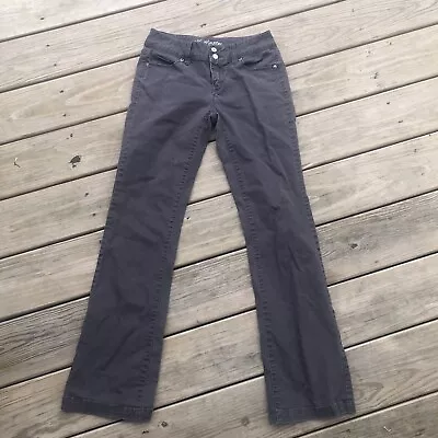 Victoria's Secret VS Hipster Jeans Womens Sz 2 Grey  Bootcut Flare Low-rise Y2K • $19.99