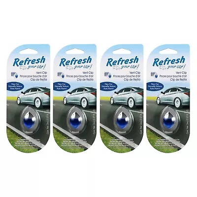 Refresh Your Car Vent Clips Pack Of 4 New Car Scent • $11